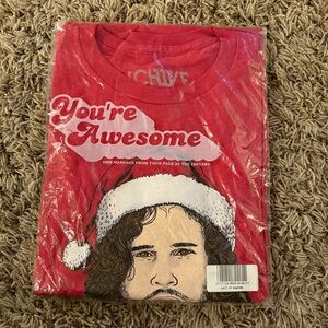 NEW The Chive Let it Snow Graphic T-Shirt Men’s Medium